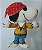 Snoopy pirata de pano, dito ser dos anos 60, 14 cm - Imagem 1