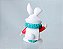 Miniatura Disney de coelho branco da Alice no pais de Maravilhas   6,5 cm - Imagem 2