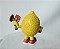 Miniatura de vinil de 1983 , limão da coleção the fruities , Maia Borges, Portugal  5 cm - Imagem 3