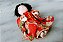 Mini boneca japonesa de quimono de gofun ou Papier machê, feita no Japão, 5 cm - Imagem 5