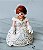 Playmobil 5158 princesa vitoriana de vestido branco e dourado falta bolsinha - Imagem 1