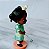 Miniatura de vinil Disney store animators de jovem  princesa Tiana, 8,5 cm - Imagem 2