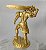Figura Kratos, god of War dourado, promoção Top Cau 2015, 14 cm, usado - Imagem 5