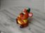 Miniatura Disney de vinil ratinho Gus de mãos juntas,  da  Cinderela, marca Mimo.  6 Cm - Imagem 4