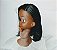 Anos 60-70 boneca peladinha afro descendente, de borracha, 12 cm - Imagem 7