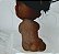 Anos 60-70 boneca peladinha afro descendente, de borracha, 12 cm - Imagem 8