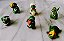Miniatura tartaruga, lote de 6 variadas,coleção Kinder ovo de 2993 - Imagem 3