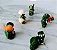 Miniatura tartaruga, lote de 6 variadas,coleção Kinder ovo de 2993 - Imagem 5