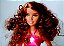 Barbie fashionista #24 crazy for coral  ,petite, 27 cm Usada - Imagem 3