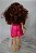 Barbie fashionista #24 crazy for coral  ,petite, 27 cm Usada - Imagem 6