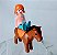 Playmobil 123, cavalo marrom e boneca de blusa rosaa - Imagem 2