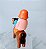 Playmobil 123, cavalo marrom e boneca de blusa rosaa - Imagem 5