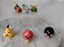 Bonecos Angry birds lote 9 de vinil e borracha, tamanhos variados 3 a 5 cm - Imagem 1