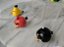 Bonecos Angry birds lote 9 de vinil e borracha, tamanhos variados 3 a 5 cm - Imagem 2