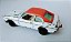Anos 80 miniatura Majorette #251 Ford Capri branco/vermelho, escala 1;64 - Imagem 3