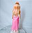 Barbie princesa rosa básica Mattel, usada - Imagem 5