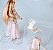 Barbie princesa Annelise, 15 cm, cabelo cortado,  mini kingdom Mattel 2005, com 4 mudas roupa - Imagem 4