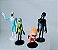 Playset 4 figuras de vinil estáticas dos Incríveis Disney /pixar; Gelado, Voyd, Flecha e Hipnotizador 5 a 8cm de altura - Imagem 1