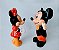 Bonecos de vinil estático Mickey ( cofre) e Minnie, Aprox. 15 cm - Imagem 4