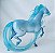 Cavalo de plástico azul Nokk da rainha Elza Frozen 2: Disney - Imagem 1