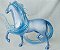 Cavalo de plástico azul Nokk da rainha Elza Frozen 2: Disney - Imagem 3