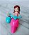 Polly pocket (5cm) Scooter com pet, 8cm comprimento usado - Imagem 2