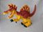 Imaginext, dinossauro espinossauro amarelo articulado, ruído inoperante, 28 cm - Imagem 2