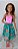 Barbie afrodescendente  27 cm  de pvestido da Barbie fashionistas #59 de 2016, usada - Imagem 1