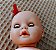 Boneca de  plástico Bebete Estrela anos 80 , 30 cm usada - Imagem 8