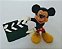 Miniatura Disney 1987 Mickey diretor de cinema segurando claquete, 5 cm - Imagem 2