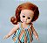 Boneca Lucy da Estrelas anos 80, roupa e sapatos improvisados, 16 cm - Imagem 2