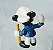 Miniatura Disney Bullyland Alemanha de capitão  Mickey com telescópio 7 cm usada - Imagem 2