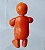 Miniatura Disney boneco articulado do menino perdido do Peter Pan 7 cm - Imagem 3