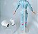 Macacão, capacete , botas da Barbie astronauta Mattel 2011 usados - Imagem 4