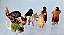 Miniatura Disney 7 personagens do desenho Moana, usada  4,5 a 7,5 cm de altura - Imagem 8