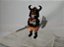 Playmobil especial 4633 guerreiro preto e vermelho matador de dragão negro usado - Imagem 2