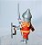 Playmobil 4745 guerreiro mongol usado - Imagem 6