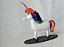Miniatura Disney Pixar rainbow unicorn de Divertida Mente , 10x9x3 cm, usada - Imagem 3
