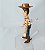Boneco articulado Woody Toy Story, botão nas costas mexe braços, Thinkway, 16 cm - Imagem 4