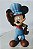 Miniatura Disney Mickey mouse maquinista de trem 9 cm - Imagem 3