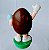 De 1992, miniatura boneco M&M  segurando ovo de Páscoa, 5 cm,usado - Imagem 6