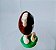 De 1992, miniatura boneco M&M  segurando ovo de Páscoa, 5 cm,usado - Imagem 2