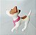 Miniatura cachorro Jack Russell da Barbie Fashion fairytale Marie Alecia, usada - Imagem 4