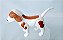 De 1996, cachorro Beagle articulado da Barbie pet doctor veterinária, 6 cm+3 cm de comprimento - Imagem 4