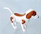 De 1996, cachorro Beagle articulado da Barbie pet doctor veterinária, 6 cm+3 cm de comprimento - Imagem 1