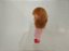 Anos 70 Mini Doll Vivinha cabelo castanho da Estrela ,10 cm, vestido xadrez rosa e sapatos customizados - Imagem 5