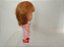 Anos 70 Mini Doll Vivinha cabelo castanho da Estrela ,10 cm, vestido xadrez rosa e sapatos customizados - Imagem 3