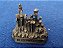 Souvenir miniatura de metal (possível estanho) do castelo Neuschwanstein, 3 cm - Imagem 1