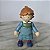 Boneca articulada Rosie,irmã do Caillou, vintage Cinar 2002, 7,5 cm - Imagem 1