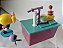 Meninas poderosas de 5 a 6 cm, mesa de laboratório e mini polvo, Cartoon Network 2000, usado - Imagem 6